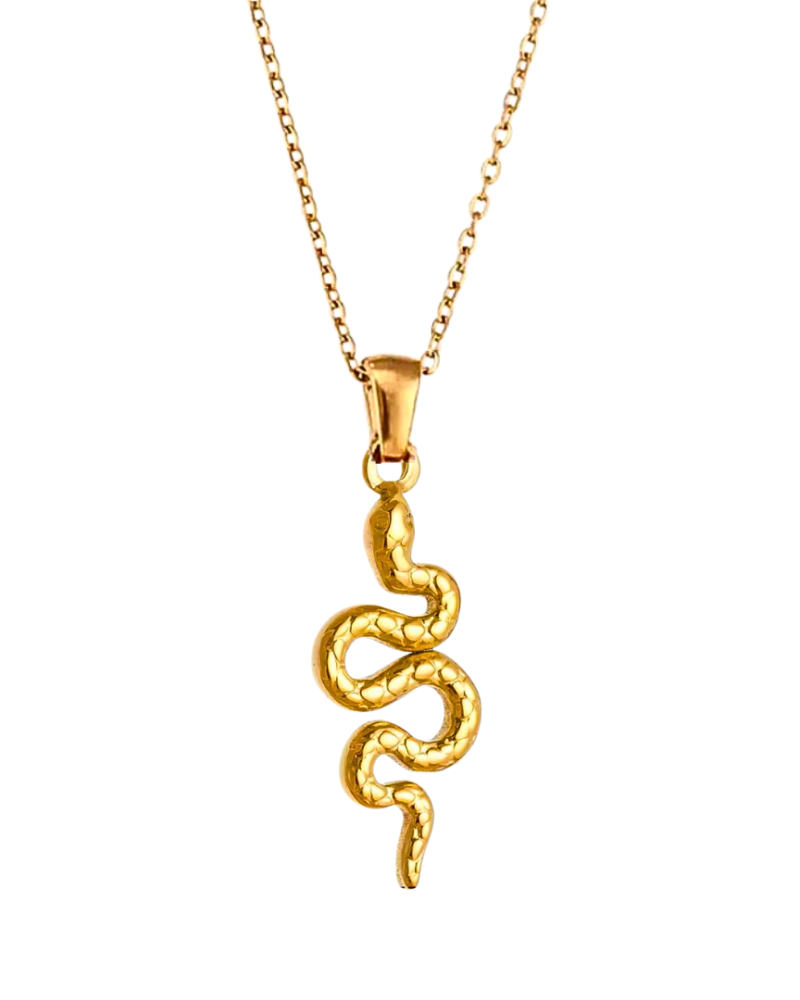 Venom Pendant Necklace - Gold