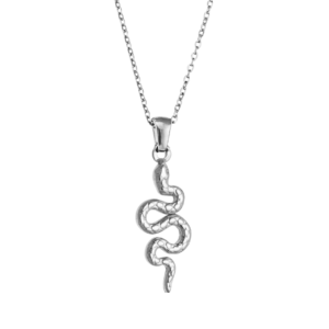Venom Pendant Necklace - Silver