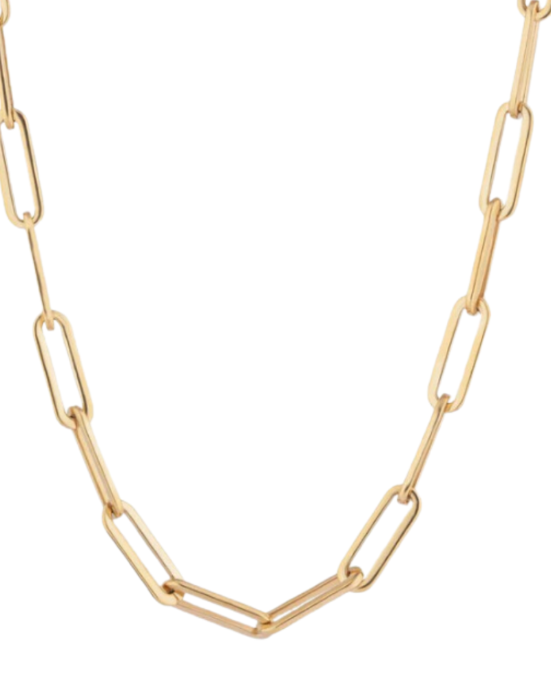 Paperclip Chain - Gold